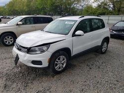 Salvage cars for sale at North Billerica, MA auction: 2015 Volkswagen Tiguan S