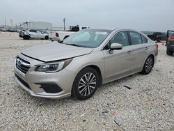 Salvage cars for sale at New Braunfels, TX auction: 2018 Subaru Legacy 2.5I Premium