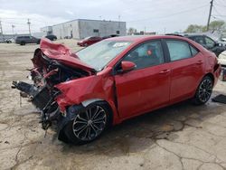 Salvage cars for sale at Chicago Heights, IL auction: 2014 Toyota Corolla L