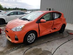 Salvage cars for sale at Franklin, WI auction: 2013 Toyota Prius C