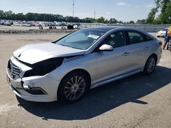 Hyundai Sonata Sport salvage cars for sale: 2015 Hyundai Sonata Sport