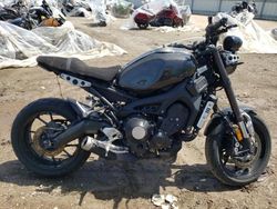 Salvage cars for sale from Copart Elgin, IL: 2016 Yamaha XSR900 60TH Anniversary