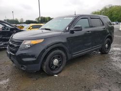 Salvage cars for sale at East Granby, CT auction: 2014 Ford Explorer Police Interceptor