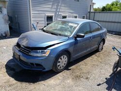 Salvage cars for sale at York Haven, PA auction: 2016 Volkswagen Jetta S