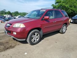 Salvage cars for sale at Baltimore, MD auction: 2005 Acura MDX Touring