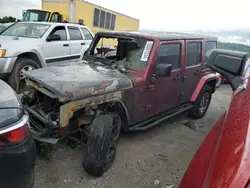 Salvage cars for sale at Cahokia Heights, IL auction: 2011 Jeep Wrangler Unlimited Sahara