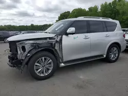 Vehiculos salvage en venta de Copart Glassboro, NJ: 2019 Infiniti QX80 Luxe