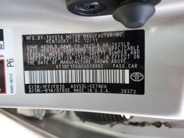 2012 Toyota Camry Base