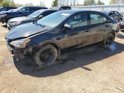 Salvage cars for sale at Bowmanville, ON auction: 2018 Toyota Corolla L