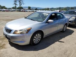 Salvage cars for sale from Copart San Martin, CA: 2008 Honda Accord LX