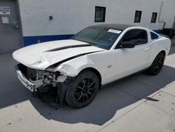 Salvage cars for sale from Copart Farr West, UT: 2010 Ford Mustang GT