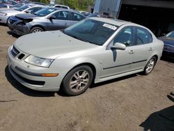 Salvage cars for sale at New Britain, CT auction: 2007 Saab 9-3 2.0T