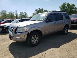 Ford salvage cars for sale: 2008 Ford Explorer XLT