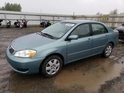 Toyota salvage cars for sale: 2005 Toyota Corolla CE