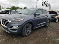 Salvage cars for sale at Columbus, OH auction: 2021 Hyundai Tucson Limited