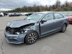 Salvage cars for sale at Brookhaven, NY auction: 2017 Volkswagen Jetta SE