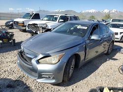Salvage cars for sale at Magna, UT auction: 2014 Infiniti Q50 Base