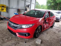 Vehiculos salvage en venta de Copart Midway, FL: 2018 Honda Civic EX