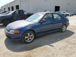 Salvage cars for sale from Copart Jacksonville, FL: 1995 Honda Civic DX