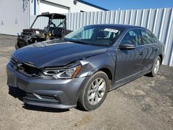 Salvage cars for sale from Copart Mcfarland, WI: 2017 Volkswagen Passat S