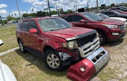 Salvage cars for sale at Ocala, FL auction: 2008 Ford Escape Limited