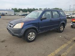 Salvage cars for sale at Pennsburg, PA auction: 2002 Honda CR-V LX