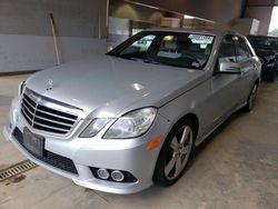 Mercedes-Benz salvage cars for sale: 2010 Mercedes-Benz E 350