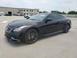 Salvage cars for sale from Copart Wilmer, TX: 2011 Infiniti G37 Base