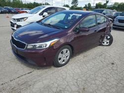 Salvage cars for sale at Bridgeton, MO auction: 2018 KIA Forte LX