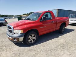 Salvage cars for sale from Copart Anderson, CA: 2005 Dodge RAM 1500 ST