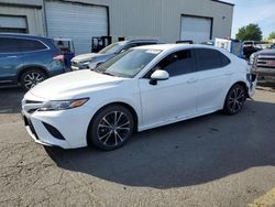 Salvage cars for sale at Woodburn, OR auction: 2018 Toyota Camry L