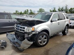 Salvage cars for sale at Bridgeton, MO auction: 2009 Ford Escape Limited