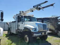Salvage trucks for sale at Anderson, CA auction: 2007 International 7000 7300
