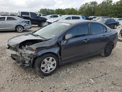 Salvage cars for sale from Copart Houston, TX: 2011 Honda Civic LX