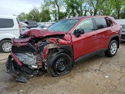 Salvage cars for sale from Copart Bridgeton, MO: 2022 Toyota Rav4 LE