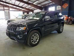 Salvage cars for sale at East Granby, CT auction: 2015 Jeep Grand Cherokee Limited