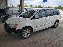 Salvage cars for sale at Fort Wayne, IN auction: 2014 Chrysler Town & Country Touring