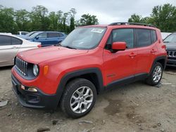 Salvage cars for sale from Copart Baltimore, MD: 2015 Jeep Renegade Latitude