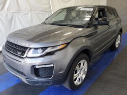 Salvage cars for sale at Dunn, NC auction: 2017 Land Rover Range Rover Evoque SE