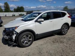 Salvage cars for sale from Copart Arlington, WA: 2018 Honda CR-V EX