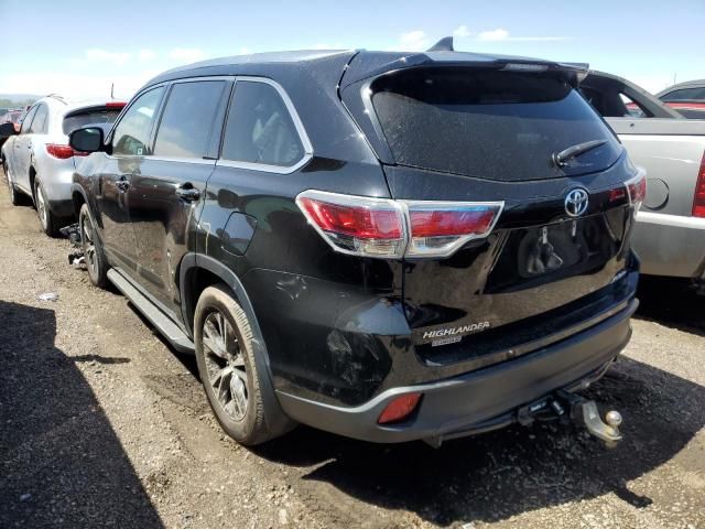 2016 Toyota Highlander XLE