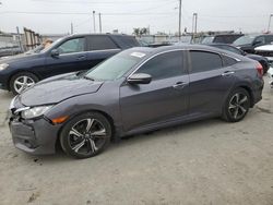 Salvage cars for sale from Copart Los Angeles, CA: 2017 Honda Civic Touring