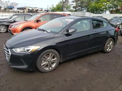 Salvage cars for sale at New Britain, CT auction: 2018 Hyundai Elantra SEL