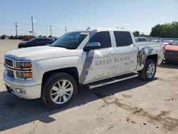 Salvage cars for sale from Copart Oklahoma City, OK: 2015 Chevrolet Silverado K1500 High Country