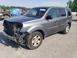 Salvage cars for sale at Dunn, NC auction: 2010 Honda Pilot LX