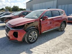 Salvage cars for sale from Copart Apopka, FL: 2020 Hyundai Santa FE Limited