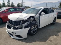 Salvage cars for sale from Copart Rancho Cucamonga, CA: 2019 Nissan Sentra S