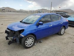 Salvage cars for sale at North Las Vegas, NV auction: 2017 Nissan Versa S