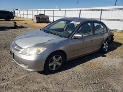 Salvage cars for sale from Copart Sacramento, CA: 2005 Honda Civic EX