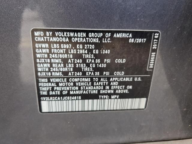2018 Volkswagen Atlas SE